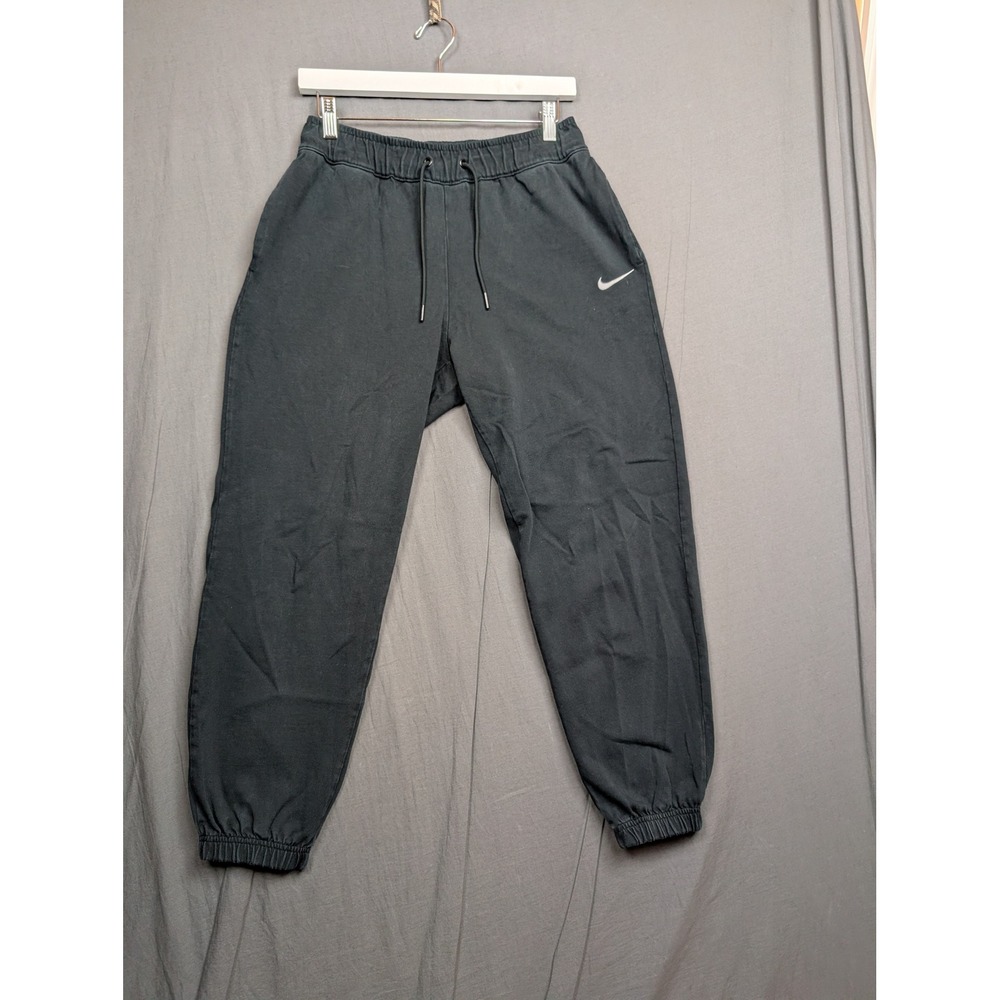 Nike Womens Sportswear Essential Fleece Joggers Black Small
